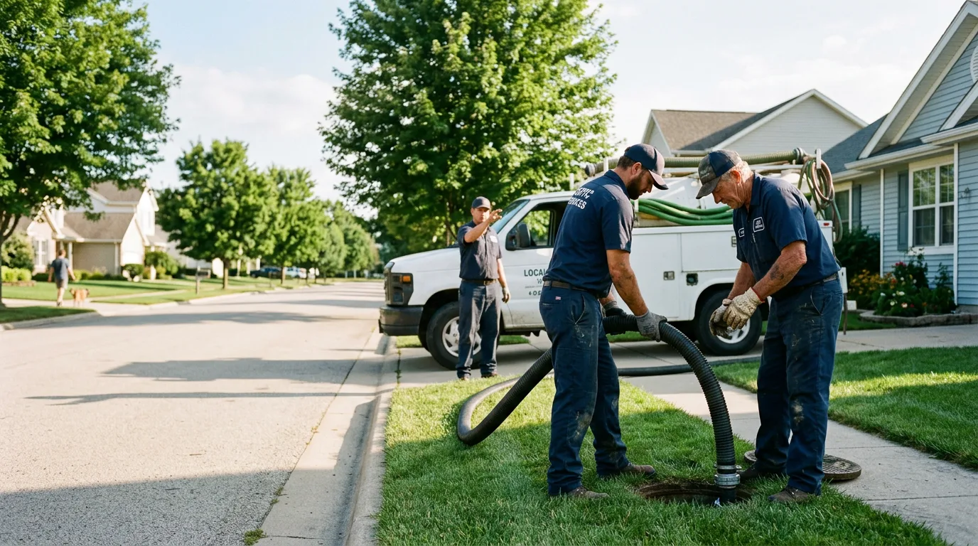 Septic Tank Cleaning in Salt Rock, WV
